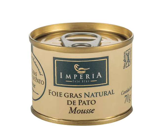 Mousse de foie gras natural d'ànec - IMPERIA